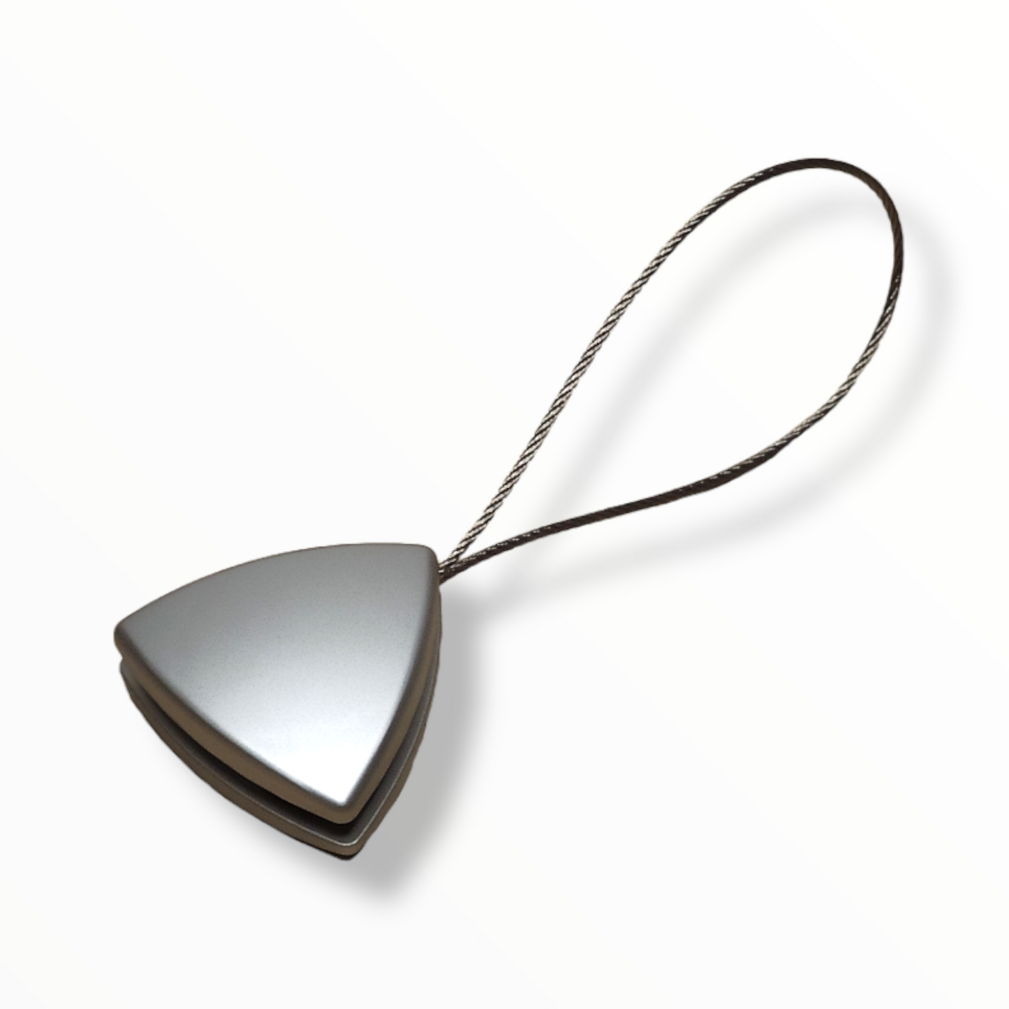 Magnethalter, Magnetclip für Gardinen und Vorhänge, Raffhalter magnetisch, dreieckig, mit Drahtschlaufe