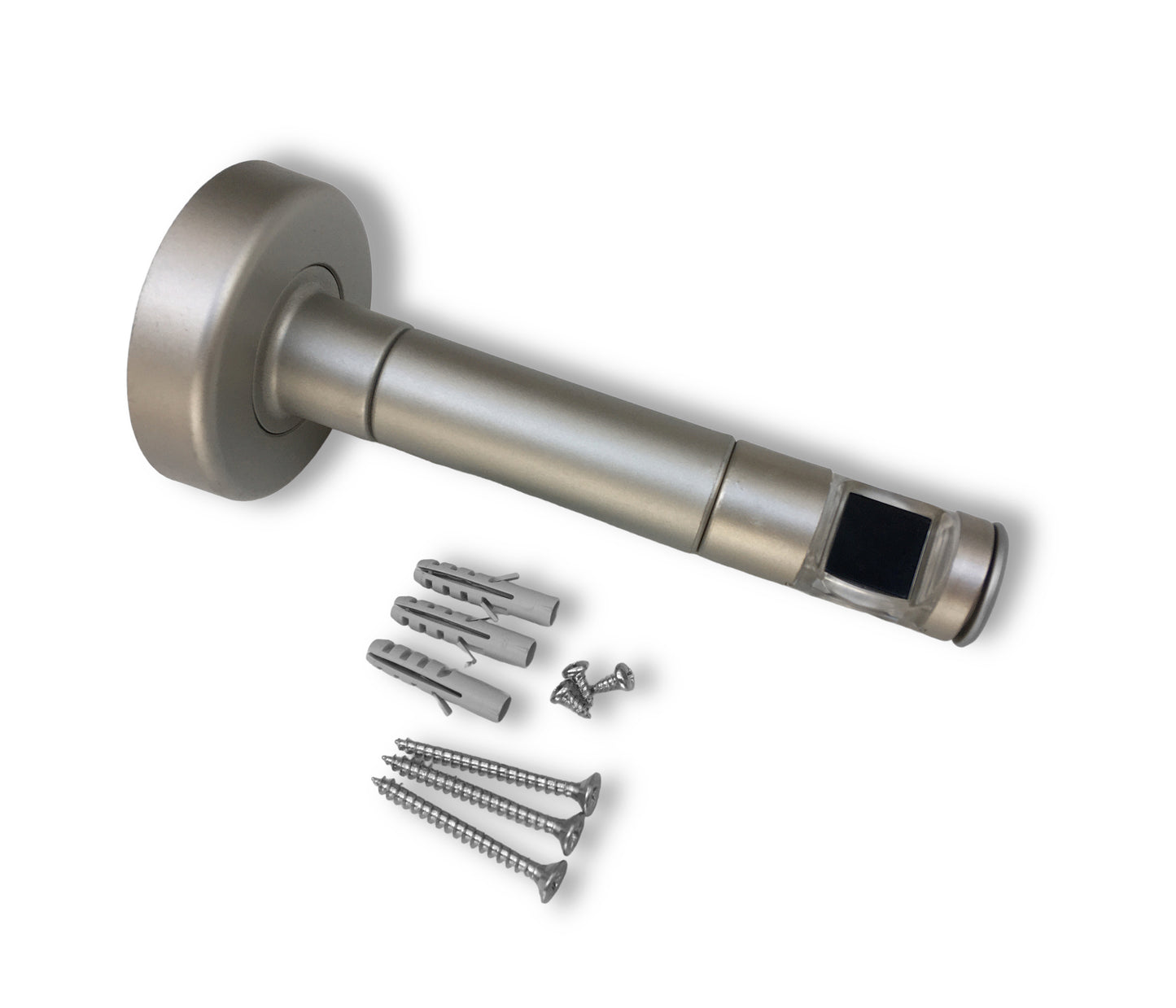 Magnetische Wandhalterung verwendbar für Gardinenstangen und Vorhangstangen Ø 16 und 20 mm