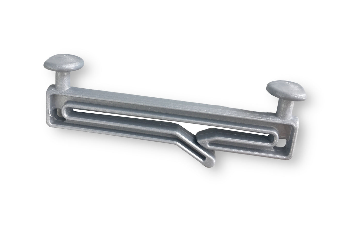 Schlaufengleiter mit Schlitz, Gleiter 50 mm breit, für Schlaufengardinen, zum einfachen Auf- und Abhängen von Vorhängen mit Schlaufen