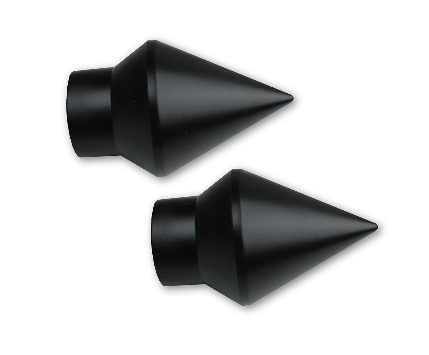 Endstück für Gardinenstangen, Endkappe Spitze "Atlanta" für Stangen Ø 20 oder 28 mm, 2 Stück