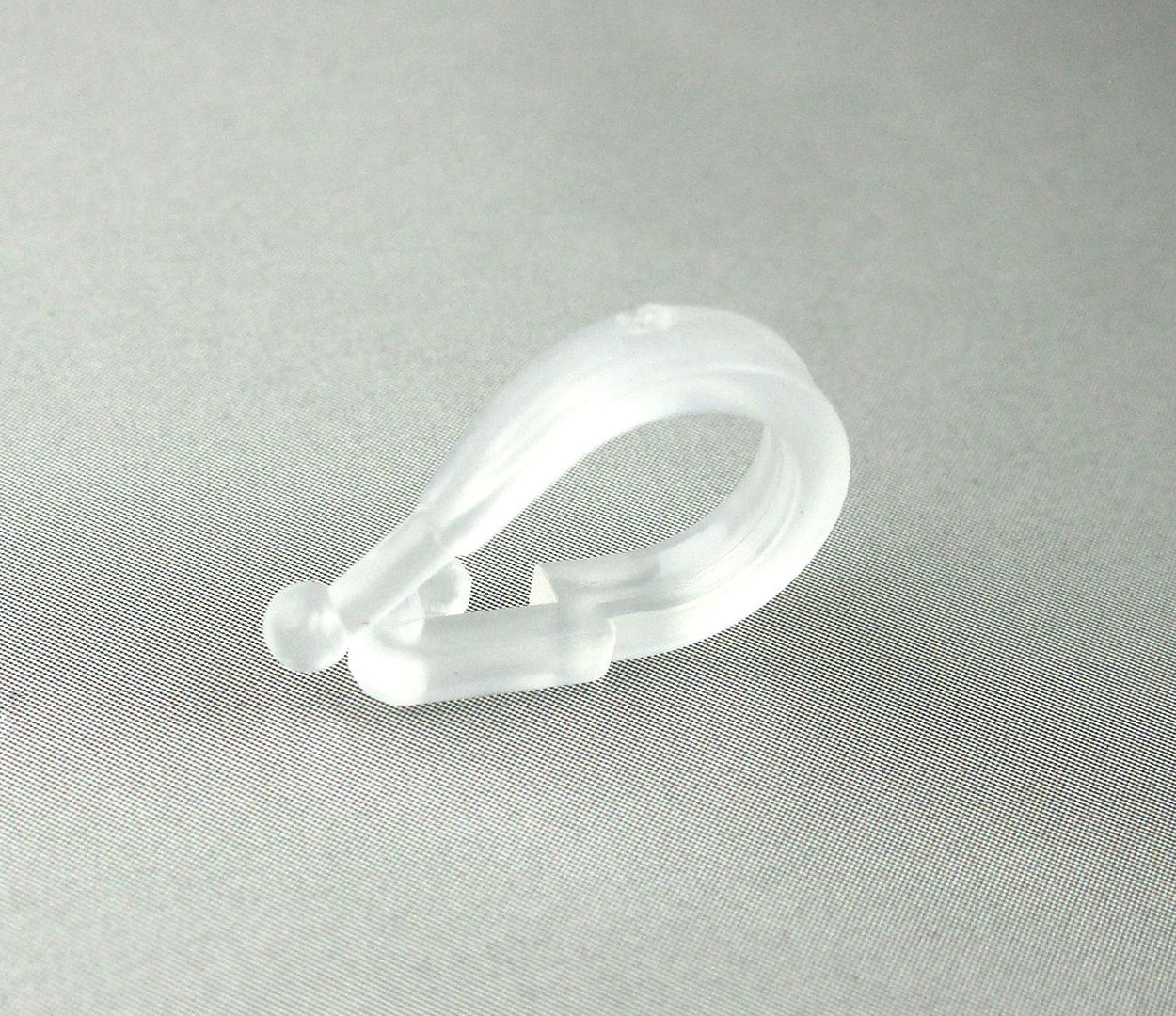 Schnurführung und Schnurösen für Raffvorhänge – 100 Stück, transparent