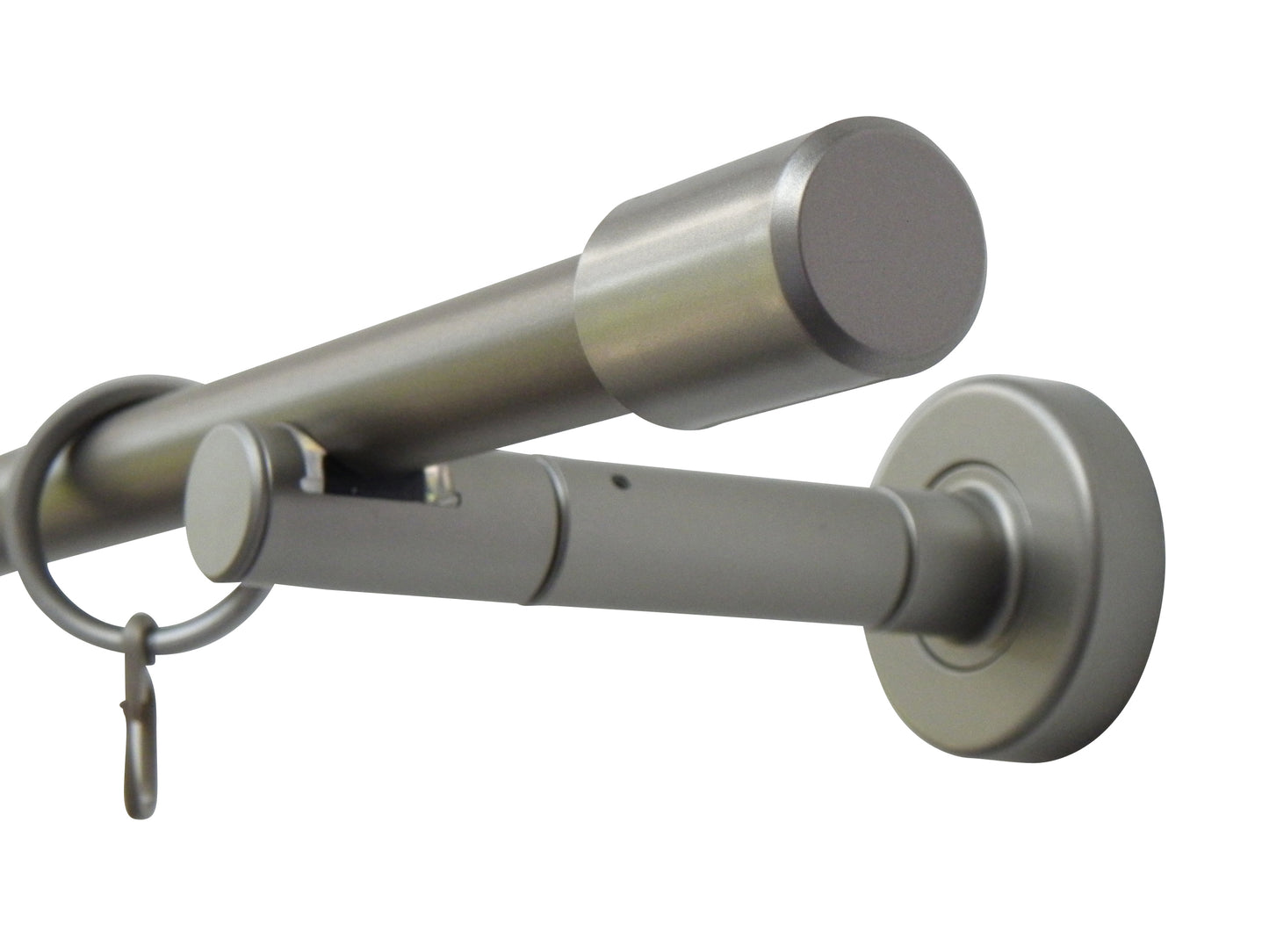 Magnetische Wandhalterung verwendbar für Gardinenstangen und Vorhangstangen Ø 16 und 20 mm